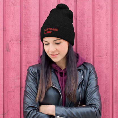 NSAJ Pom-Pom Beanie
