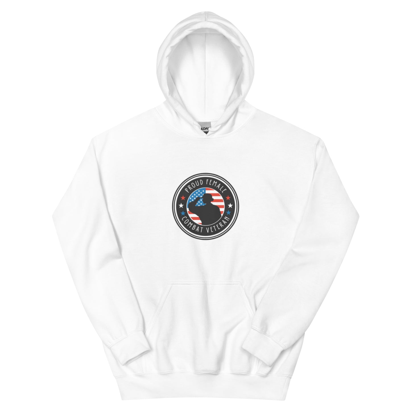 Proud Female Combat Veteran Hoodie