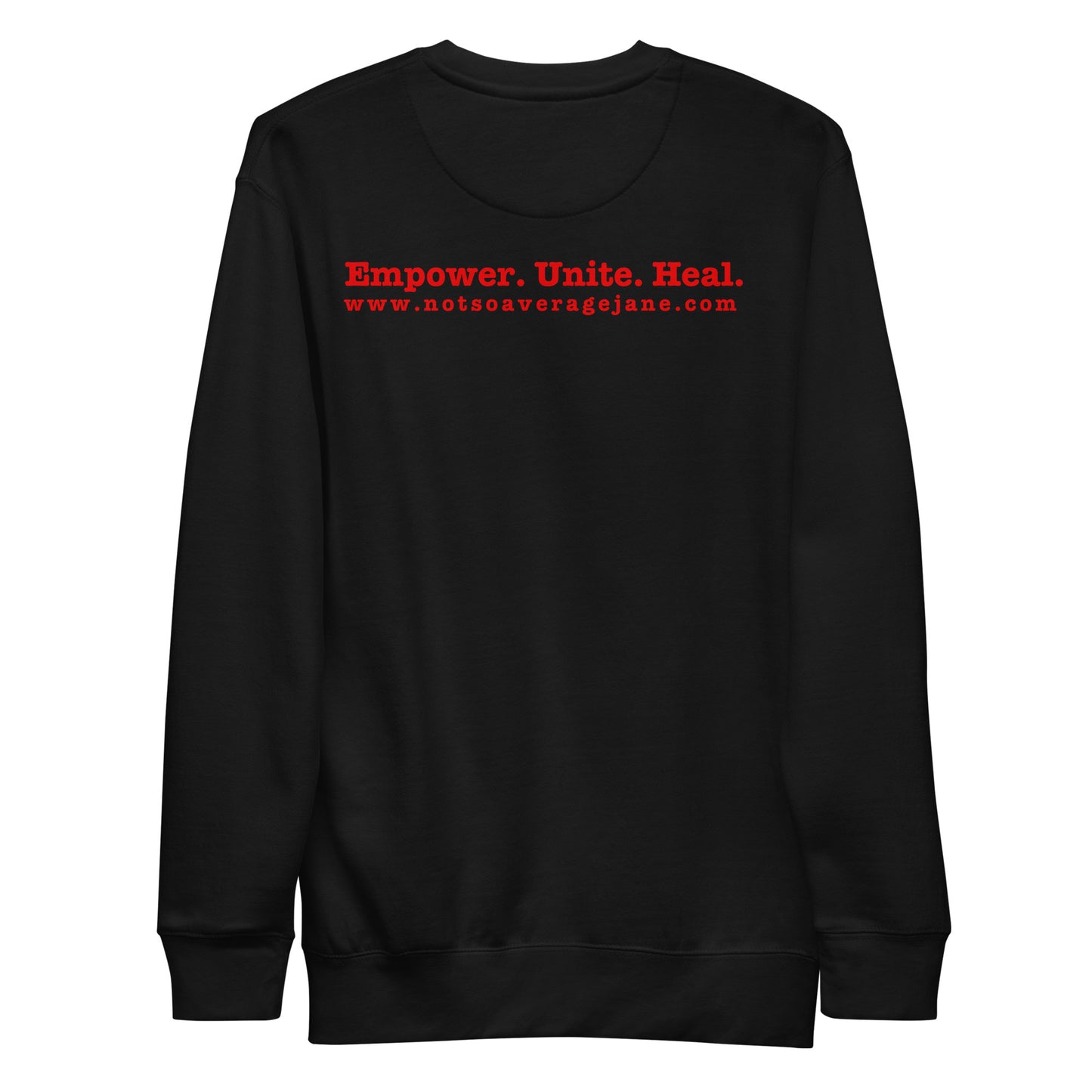 NSAJ - Empower. Unite. Heal. Unisex Premium Sweatshirt